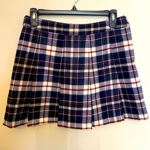 H&M Plaid Skirt NWT sz6